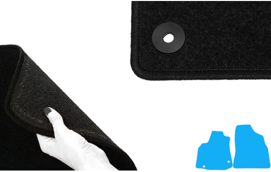 Car mats suitable for Peugeot Partner 2008-2014 front set 2-d, Image 4