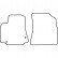 Car mats suitable for Peugeot Partner 2008- (only for), Thumbnail 2