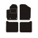 Car mats suitable for Peugeot Partner MPV 2006 - 2009