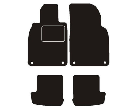 Car mats suitable for Porsche 911 2016- Carrera MJ / Cabrio 2017-