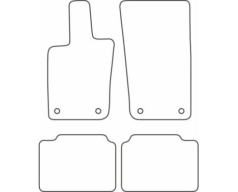 Car mats suitable for Porsche Panamera (971) 2016-, Image 2