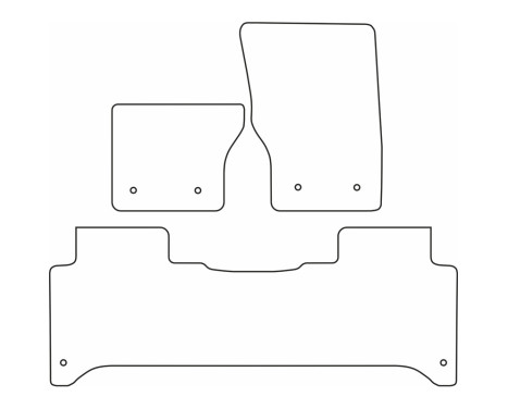 Car mats suitable for Range Rover Evoque 2013-, Image 2