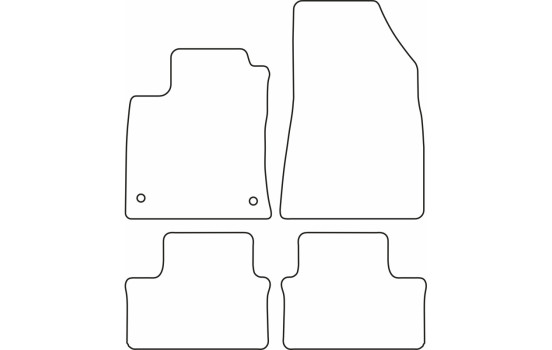 Car mats suitable for Renault Clio E 2019-, Image 2
