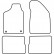 Car mats suitable for Renault Clio I 1991-1998 4-piece, Thumbnail 2