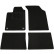 Car mats suitable for Renault Clio II 2001-2005 4-piece