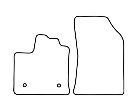 Car mats suitable for Renault Express Cargo 2021- (only for) (Velour), Image 5