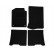 Car mats suitable for Renault Kangoo 2002-2007 set of 4