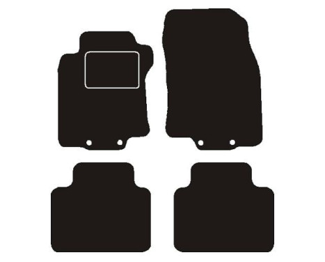 Car mats suitable for Renault Koleos 2017-