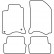 Car mats suitable for Renault Laguna II 2001-2007 4-piece, Thumbnail 6