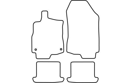 Car mats suitable for Renault Megane CC from 2010, Image 2