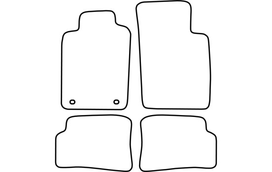 Car mats suitable for Renault Megane coupe 1996-2002, Image 2