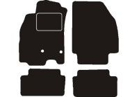 Car mats suitable for Renault Megane facelift 2014-
