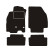 Car mats suitable for Renault Megane facelift 2014-