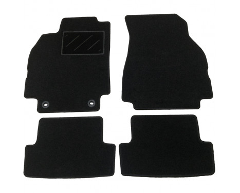 Car mats suitable for Renault Megane II 2003-2009 4-piece