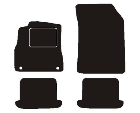 Car mats suitable for Renault Megane III CC 2010-