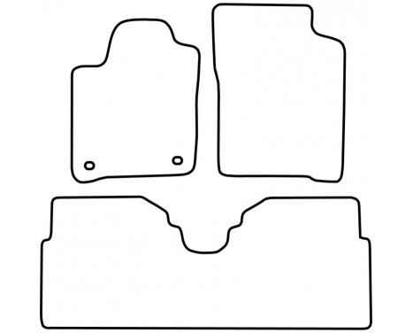 Car mats suitable for Renault Scenic 1996-2000, Image 2