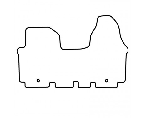 Car mats suitable for Renault Trafic 2001-2014 (only for), Image 2