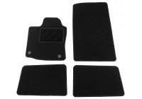 Car mats suitable for Renault Twingo II 2007-2014 4-piece