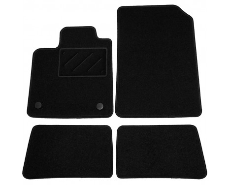 Car mats suitable for Renault Twingo II 2011-2014 4-piece