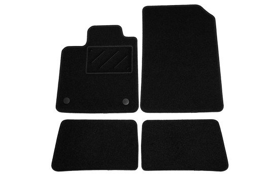Car mats suitable for Renault Twingo II 2011-2014 4-piece