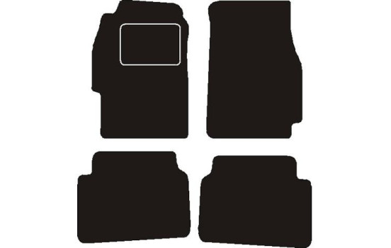 Car mats suitable for Rover 45 2004 - 2005