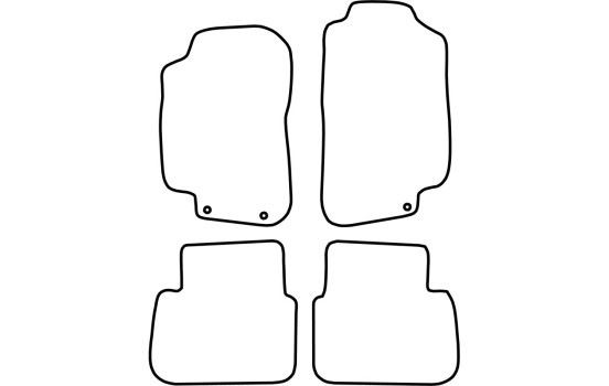 Car mats suitable for Saab 9-5 from 2010, Image 2