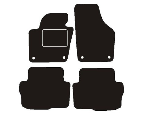 Car mats suitable for Seat Alhambra II 2010-