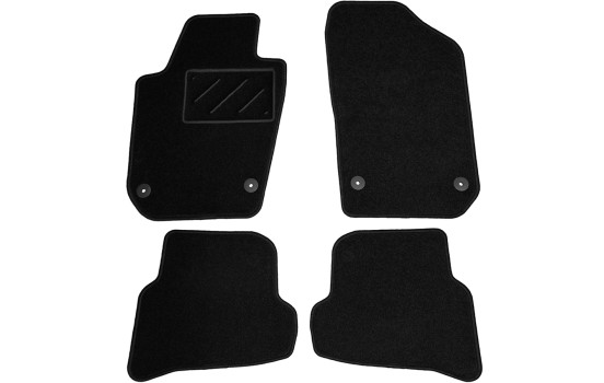 Car mats suitable for Seat Ibiza 2008- 4-piece