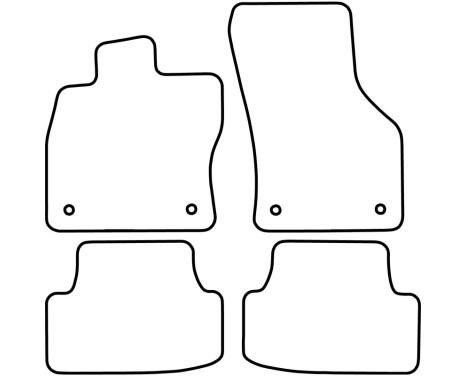 Car mats suitable for Seat Leon incl. ST from 2013, Image 3