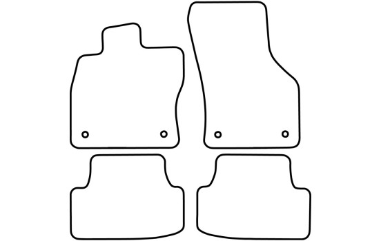 Car mats suitable for Seat Leon incl. ST from 2013, Image 3