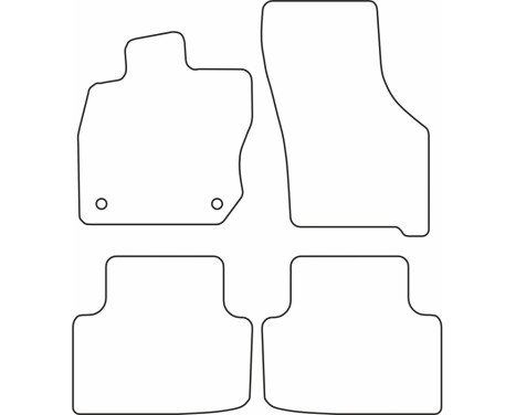 Car mats suitable for Seat Leon IV HB 5-door 2020-, Image 2