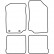 Car mats suitable for Seat Toledo 1995-2000 4-piece, Thumbnail 2