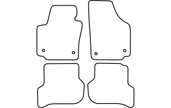 Car mats suitable for Seat Toledo 2013-, Image 3