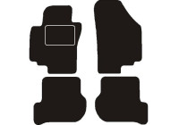 Car mats suitable for Seat Toledo III 2004 - 2008