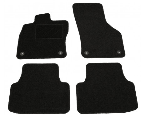 Car mats suitable for Skoda Octavia 2013- 4-piece