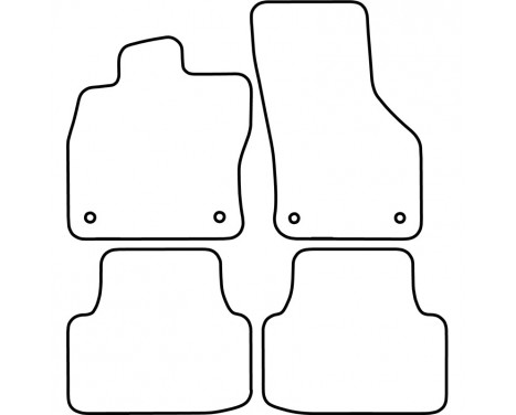 Car mats suitable for Skoda Octavia 2013-, Image 2