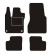 Car mats suitable for Smart EQ Forfour w453 Electric 2017-