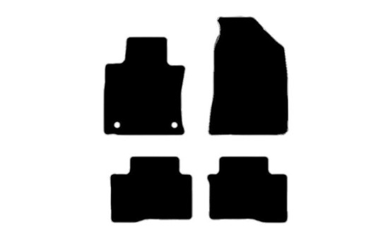 Car mats suitable for Smart Ssangyong Tivoli 2017-
