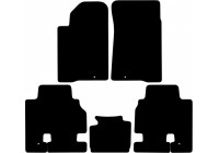 Car mats suitable for Ssangyong Kyron 2005- 5-piece