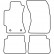 Car mats suitable for Subaru Forester from 2008, Thumbnail 2