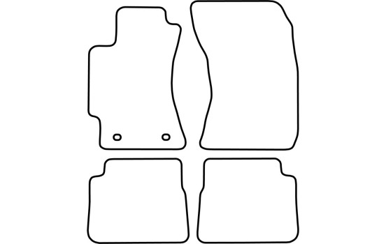 Car mats suitable for Subaru Forester from 2008, Image 2