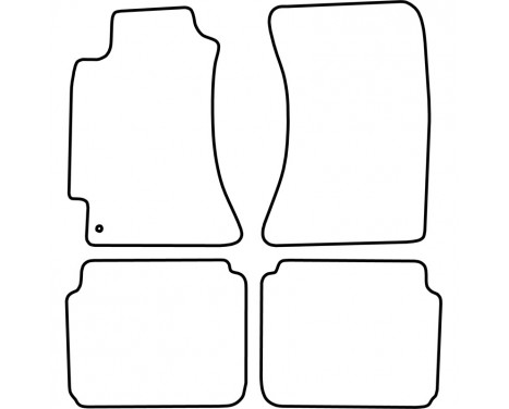 Car mats suitable for Subaru Legacy 1999-2004, Image 2