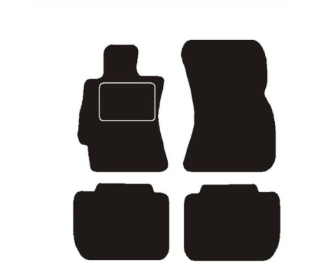 Car mats suitable for Subaru Outback III 2009-2015