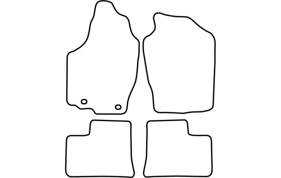 Car mats suitable for Suzuki Alto 2002-2009, Image 2