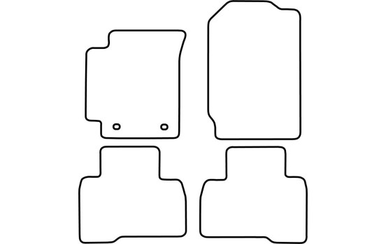 Car mats suitable for Suzuki Grand Vitara 5 doors 2005-, Image 2