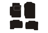 Car mats suitable for Suzuki Grand Vitara 5 doors 2005-