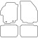 Car mats suitable for Suzuki Liana 2001-2004 4-piece, Thumbnail 2