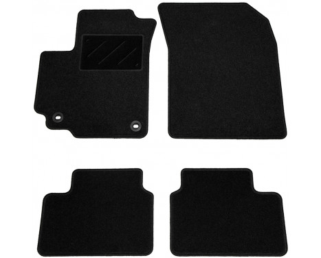 Car mats suitable for Suzuki Swift 3/5 doors 2010- 4-piece