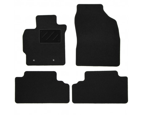Car mats suitable for Toyota Auris 2007-2012 4-piece