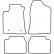 Car mats suitable for Toyota Avensis 2005-2009, Thumbnail 2